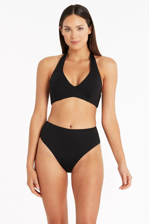 Sea Level Essentials Multifit Halter Bra